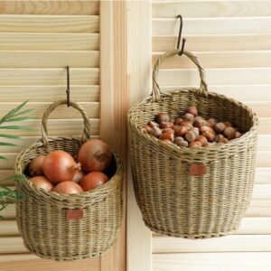Bamboo Wall Hangings, Baskets & Vases